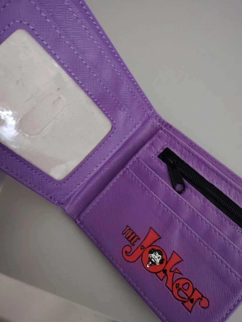 New batman joker dc comic anime manga leather wallet